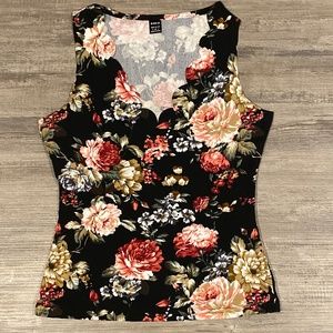 Floral tank top